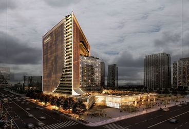 مكاتب 63 متر² للبيع فى Green River Tower - جرين ريفر تاور-العاصمة الإدارية الجديدة